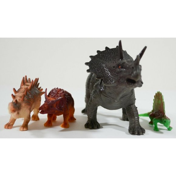Lot of 15 Toy Dinosaurs Figures Plastic Realistic Detail Boley & Unbranded 2-9" - Picture 4 of 6